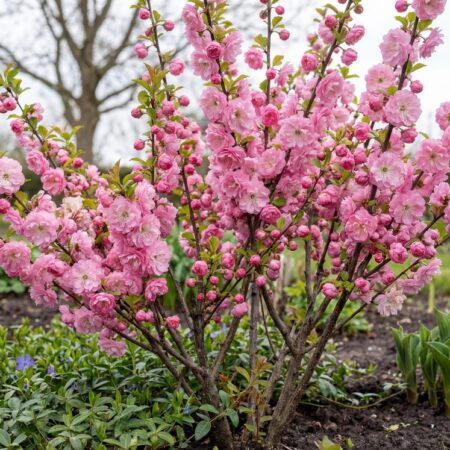 Kolmehõlmaline mandlipuu 'Rosemund' C3