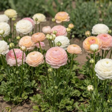 Aasia tulikas (Ranunculus Pastel Peonies)