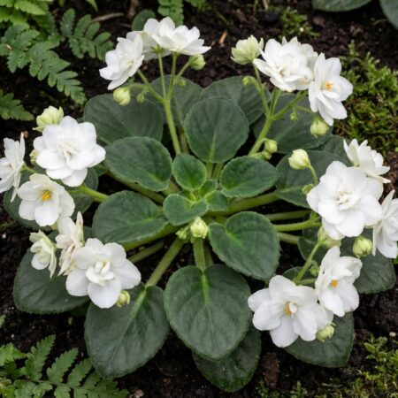 Säntpoolia ´Bloomies White´ P9